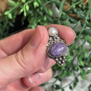 R.B. Sterling pendant